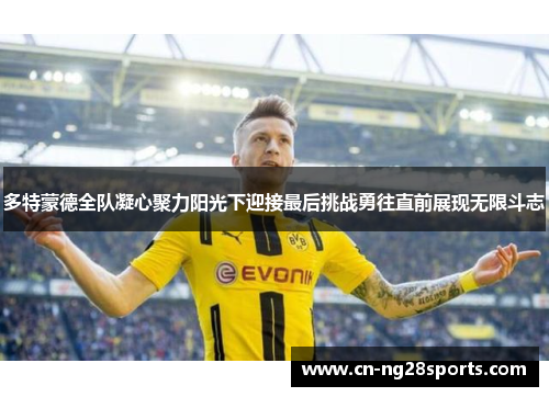 多特蒙德全队凝心聚力阳光下迎接最后挑战勇往直前展现无限斗志