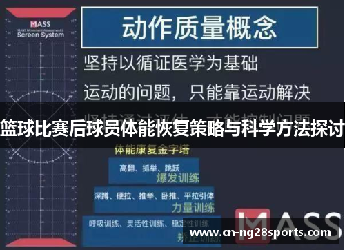 篮球比赛后球员体能恢复策略与科学方法探讨