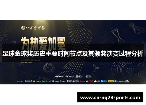 足球金球奖历史重要时间节点及其颁奖演变过程分析