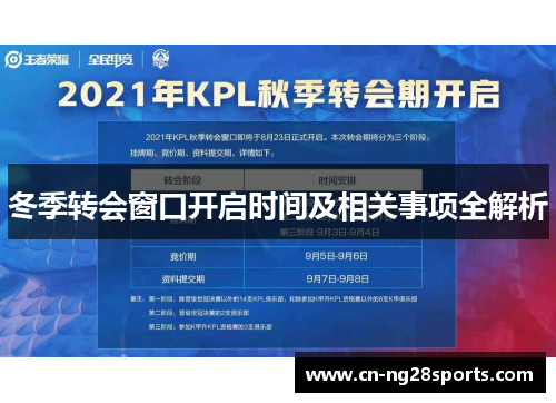 冬季转会窗口开启时间及相关事项全解析