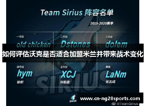 如何评估沃克是否适合加盟米兰并带来战术变化