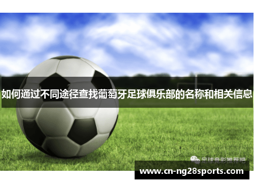 如何通过不同途径查找葡萄牙足球俱乐部的名称和相关信息